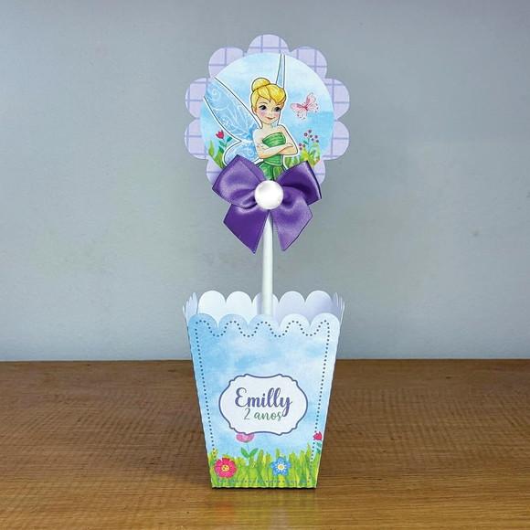 Centro Mesa Cachepô Tinker Bell