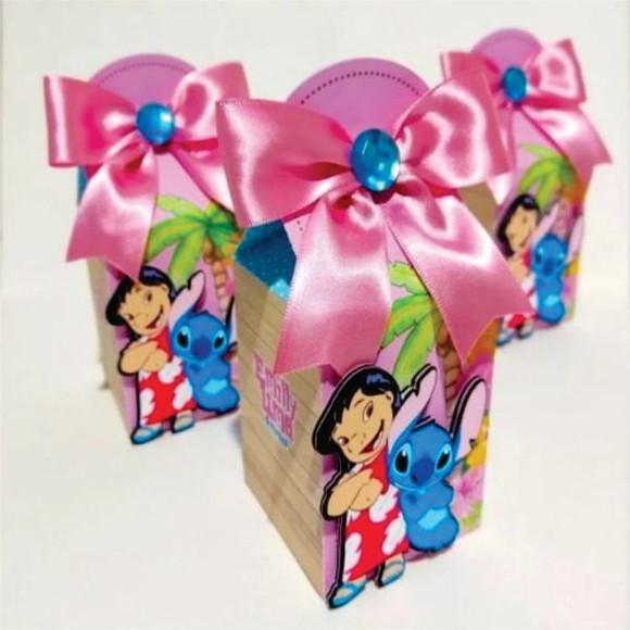 Kit Festa Lembrancinhas Lilo e Stitch -30 Peças 3d