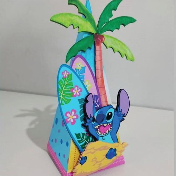 Kit Festa Lembrancinhas Stitch -20 Peças 3d