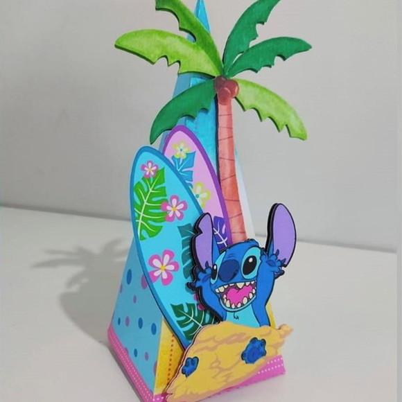 Kit Festa Lembrancinhas Stitch -30 Peças 3d