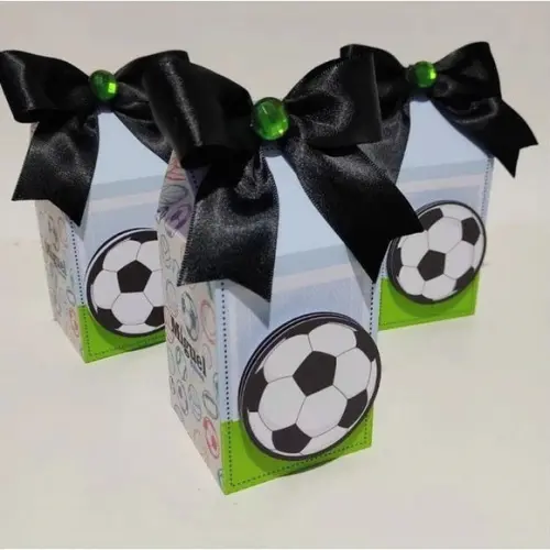 16 Itens Personalizados Caixinhas para Festa Esporte