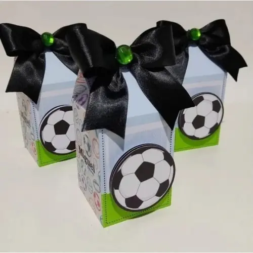 24 Itens Personalizados Caixinhas para Festa Esporte