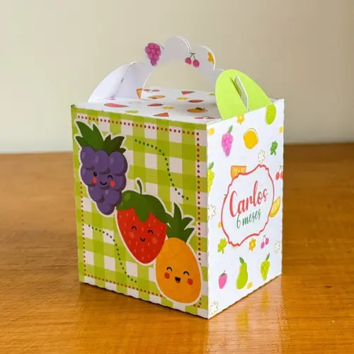 30 Itens Personalizados Caixinhas Festas Frutinhas 2