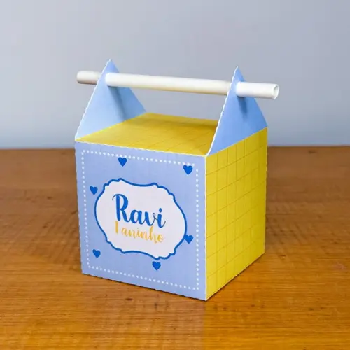 40 Itens Caixinhas para Festas Raio de Sol Menino