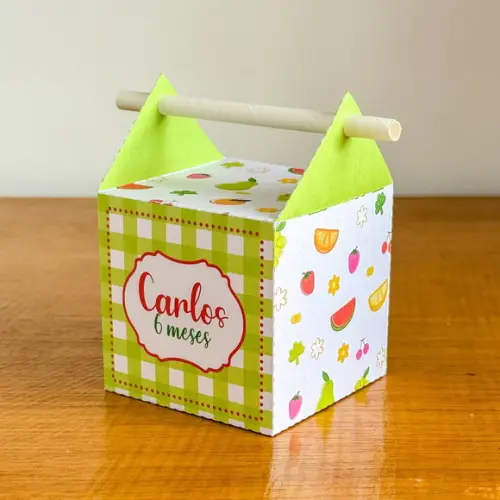 50 Itens Personalizados Caixinhas Festas Frutinhas 2