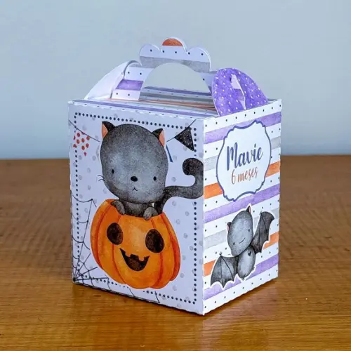 50 Itens Personalizados Caixinhas para Festas Haloween 1