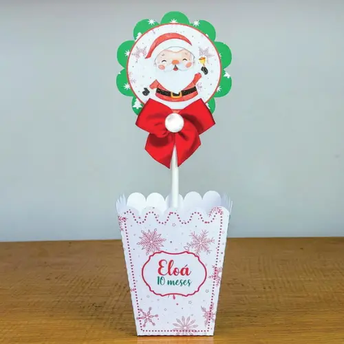 Centro de Mesa Cachepó Natal