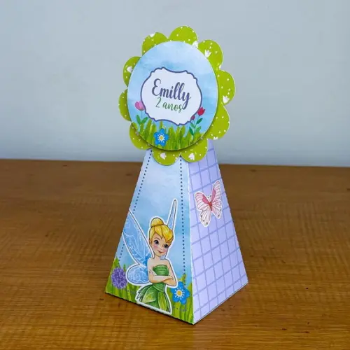 Kit Festa 20 Caixinhas Personalizadas Sininho Tinker Bell