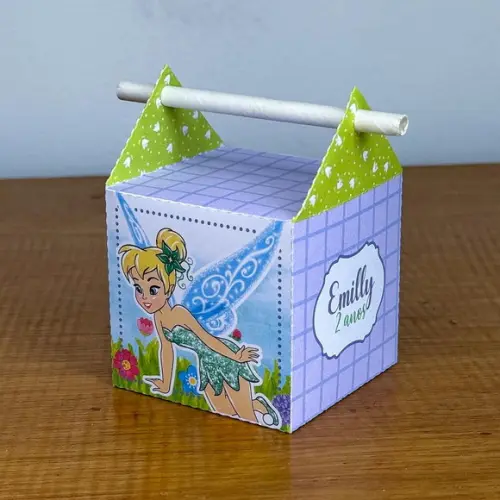 Kit Festa 20 Caixinhas Personalizadas Sininho Tinker Bell