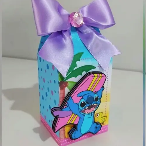 Kit Festa Lembrancinhas Stitch -50 Peças 3d