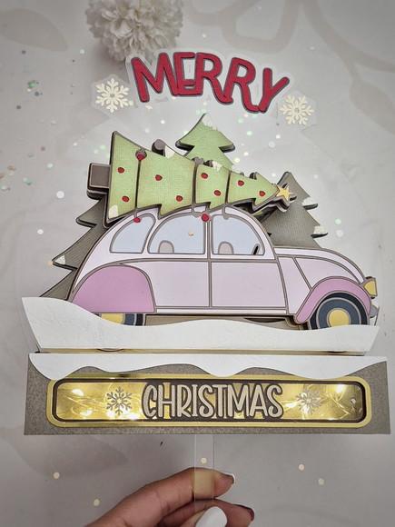 Arquivo Corte Topo de Bolo Natal