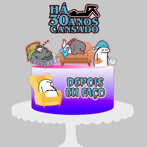 Arquivo Corte: Topo de Bolo Flork