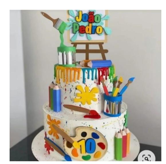 Arquivo Corte: Topo de Bolo Formatura Abc 3d 02