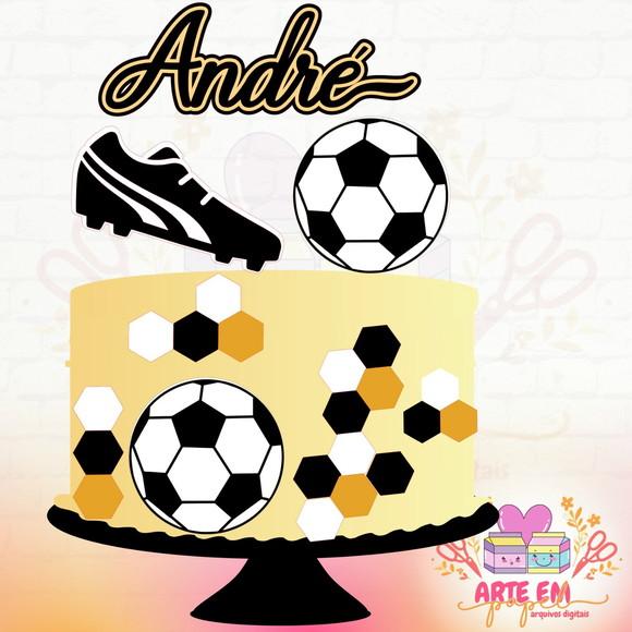 Arquivo Corte: Topo de Bolo Futebol