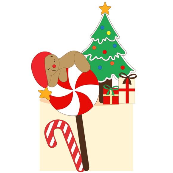 Arquivo Corte: Topo de Bolo Natal 080