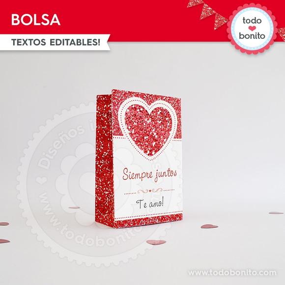 Arquivo de Corte: Caixa Bolsa Dia dos Namorados 001