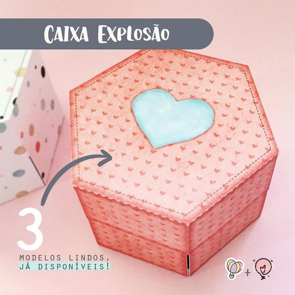 Arquivo de Corte: Caixa Explosão Dia dos Namorados 028