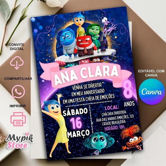 Arquivo de Corte: Convite Divertidamente 003