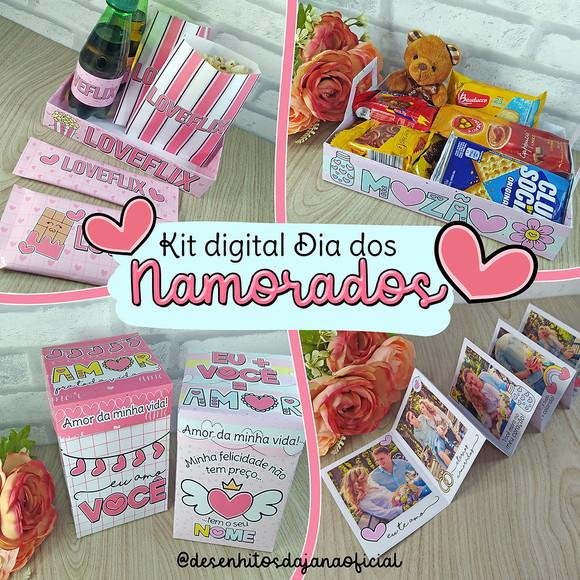 Arquivo de Corte: Kit Digital Dia dos Namorados 026