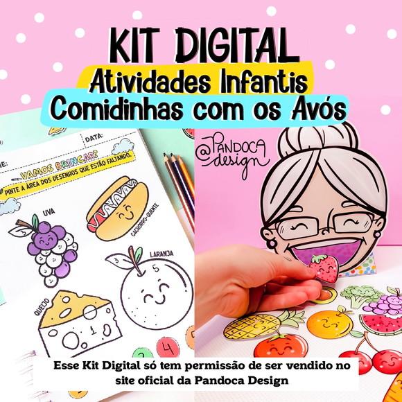 Arquivo de Corte: Kit Digital Dia dos Avós