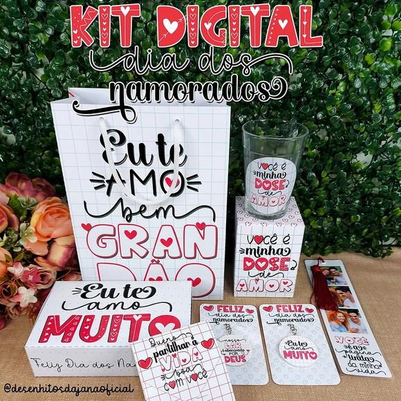 Arquivo de Corte: Kit Digital Dia dos Namorados 030