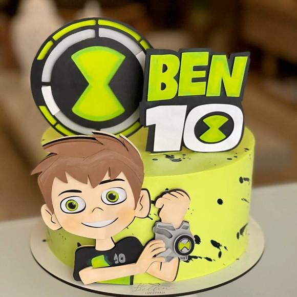 Arquivo de Corte: Topo de Bolo Ben 10 001