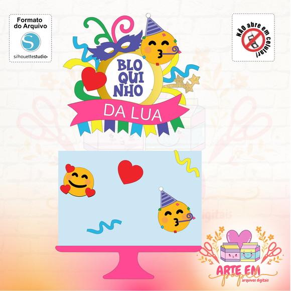 Arquivo de Corte: Topo de Bolo Carnaval 023