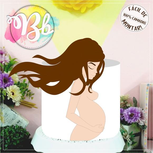 Arquivo de Corte: Topo de Bolo Dia das Mães 037