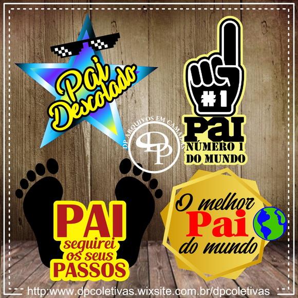 Arquivo de Corte: Topo de Bolo Dia dos Pais 020
