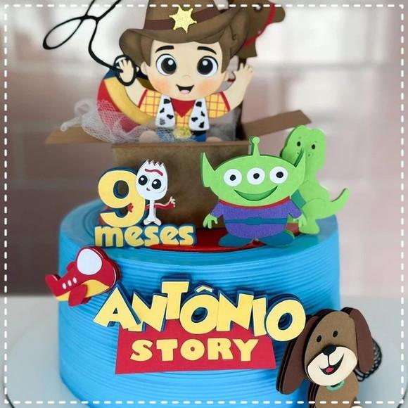 Arquivo de Corte: Topo de Bolo Toy Store 001