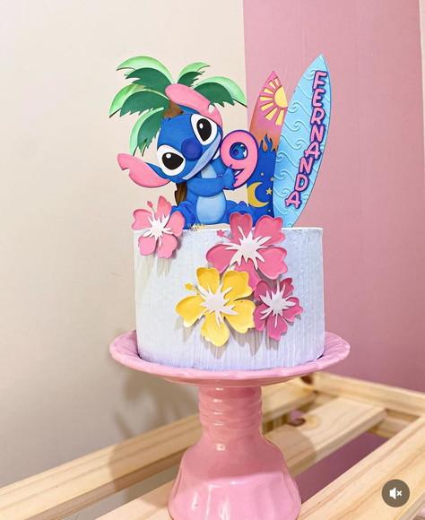 Arquivo de Corte: Topo de Lilo Stitch 009