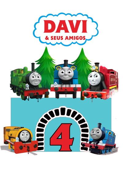 Arquivo de Cortecorte: Topo de Bolo Thomas e Seus Amigos