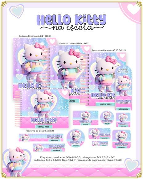 Volta às Aulas Kit Hello Kitty