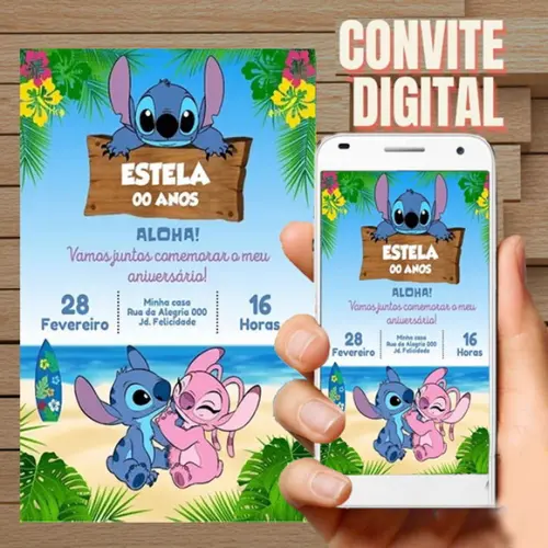 Arquivo : Convite Digital Stitch