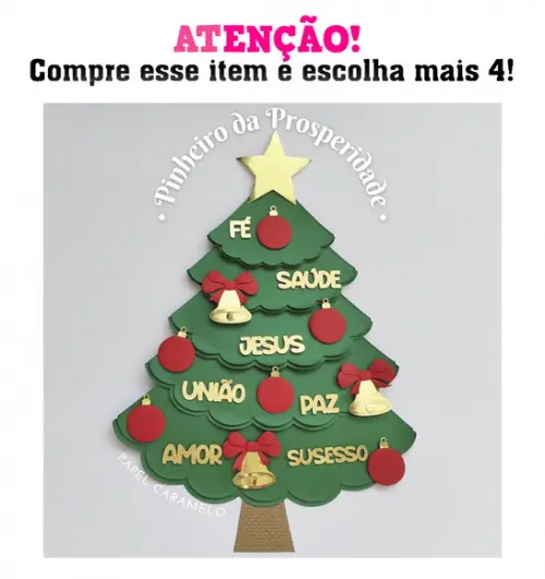Arquivo Corte: Topo de Bolo Árvore e Feliz Natal 024