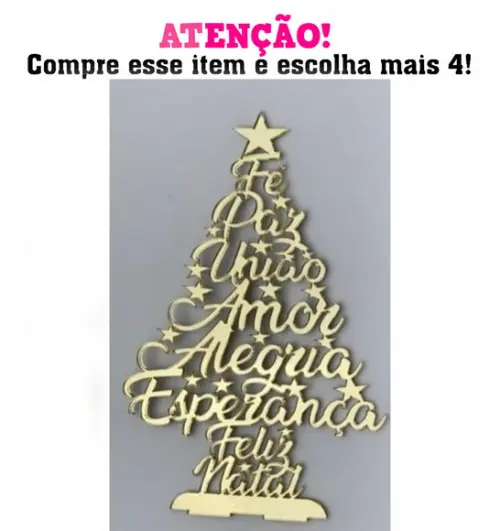 Arquivo Corte: Topo de Bolo Árvore e Feliz Natal 023