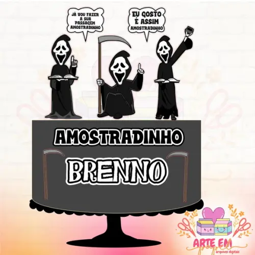 Arquivo de Corte Topo de Bolo Amostradinho