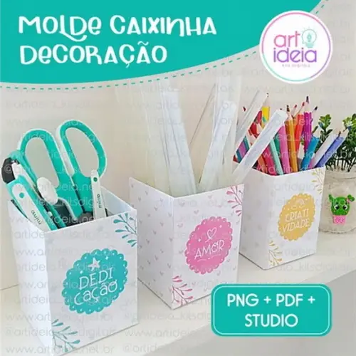 Arquivo de Corte: Caixa Decoração 001