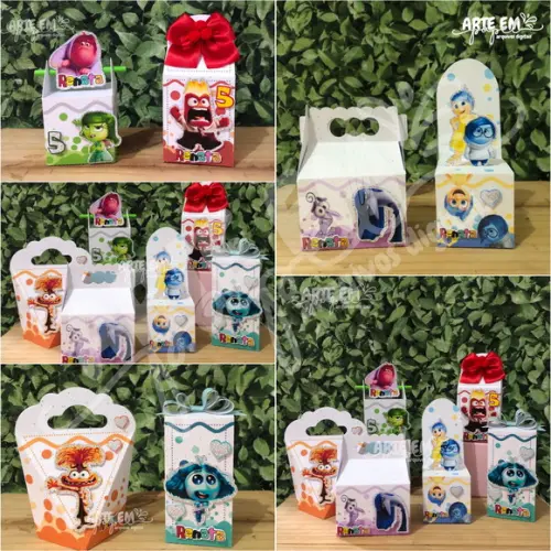 Arquivo de Corte: Kit Caixa Divertidamente