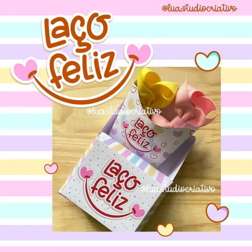 Arquivo de Corte: Laço Feliz