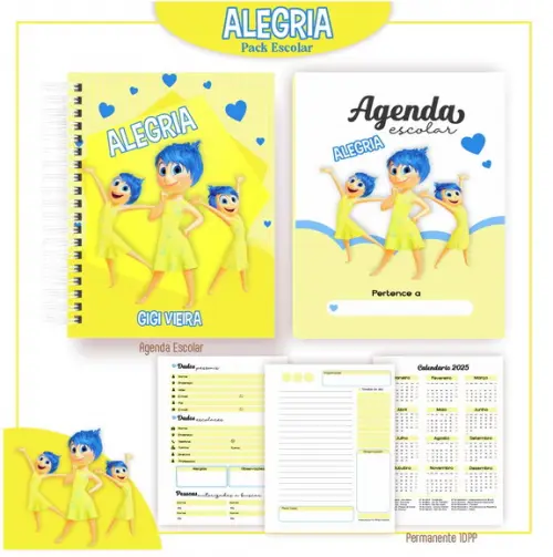 Arquivo Digital Agenda Alegria Divertidamente