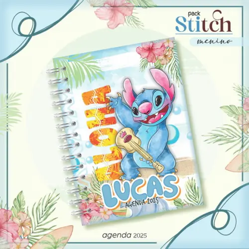 Arquivo Digital Agenda Escolar Stitch