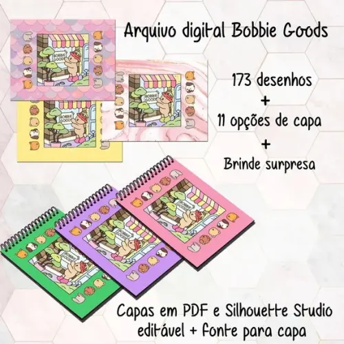 Arquivo Digital Livro de Color Bobbie Goods