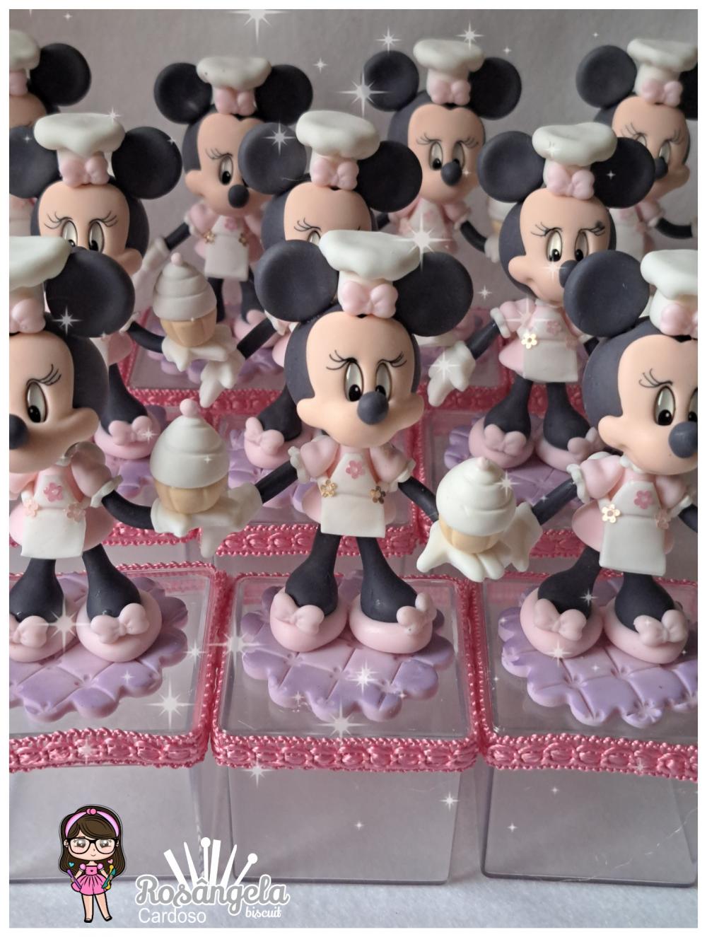 Lembrancinha Minnie Confeiteira