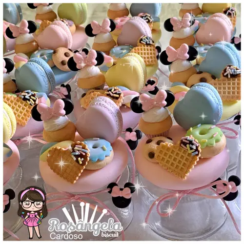 Lembrancinha Minnie Confeiteira