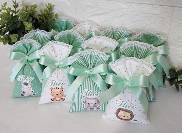 Kit 30 Saches Personalizados - Safari