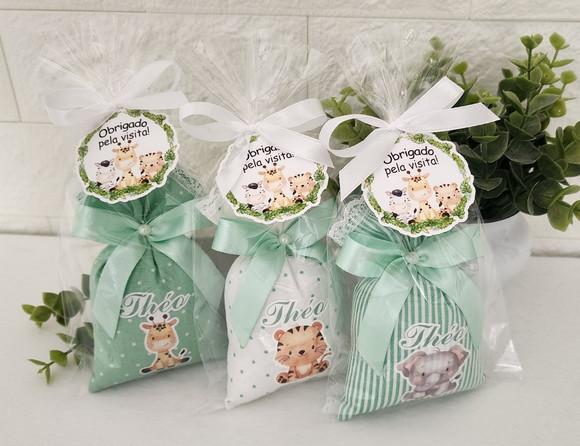 Kit 30 Saches Personalizados - Safari