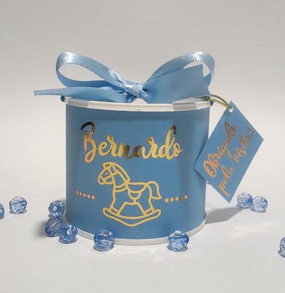 Kit Tubo Lata Personalizados - Cavalinho - 20 Unidades