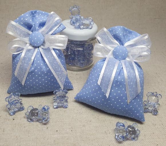 Mini Sache Perfumado com Laço em Voal