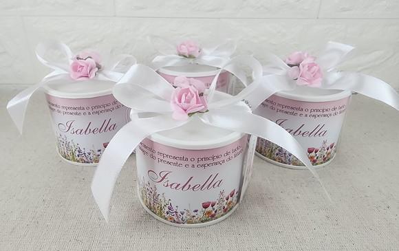 Tubo Lata Personalizado - Jardim